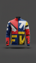 Performance Jacket With Statement Typography